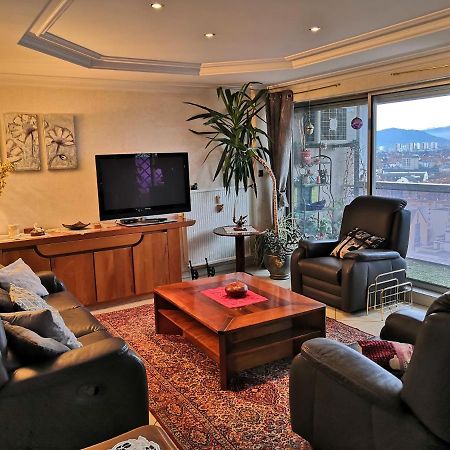 Bel Appartement Avec Vue Splendide Sur Toute La Ville De Colmar - Parking Gratuit Ngoại thất bức ảnh