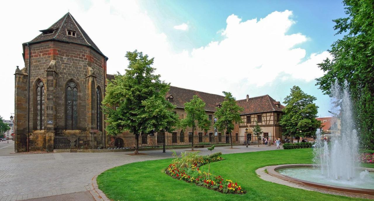 Bel Appartement Avec Vue Splendide Sur Toute La Ville De Colmar - Parking Gratuit Ngoại thất bức ảnh