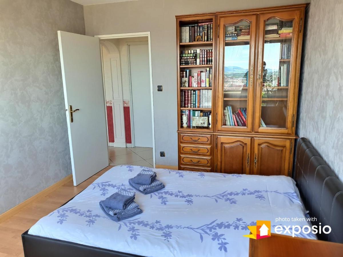 Bel Appartement Avec Vue Splendide Sur Toute La Ville De Colmar - Parking Gratuit Ngoại thất bức ảnh