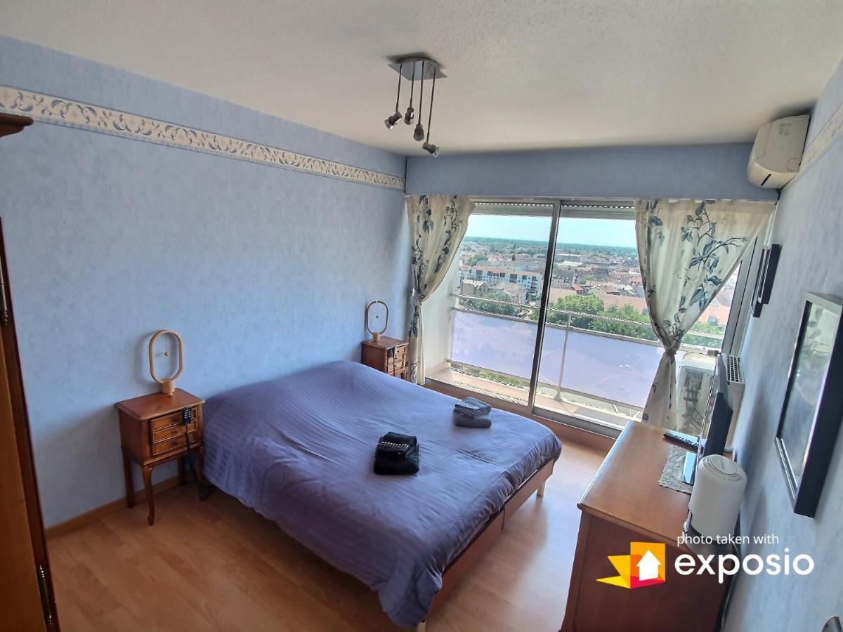 Bel Appartement Avec Vue Splendide Sur Toute La Ville De Colmar - Parking Gratuit Ngoại thất bức ảnh